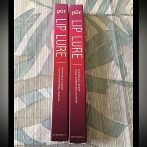 PUR Lip Lure, Lip Laquer, Set Of 2 “Fancy”, NEW.